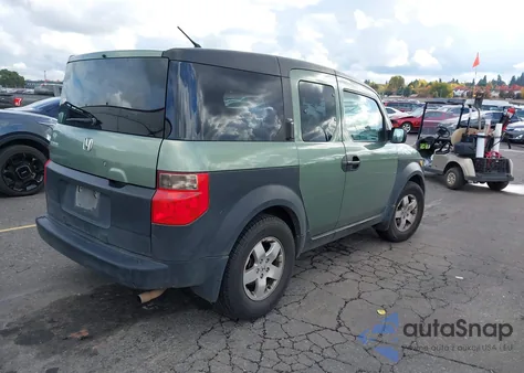 2004 Honda Element Ex z USA, uszkodzony, nr VIN 5J6YH286X4L002305